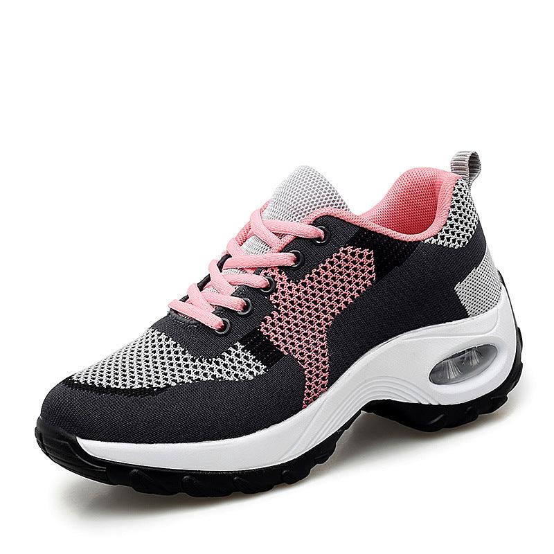 Comfortable Flying Woven And Breathable Single Shoe Air Cushion Increased - melvincucci