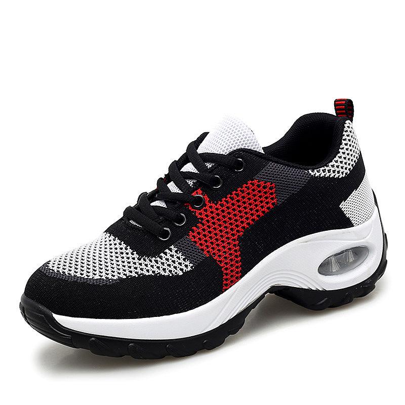 Comfortable Flying Woven And Breathable Single Shoe Air Cushion Increased - melvincucci