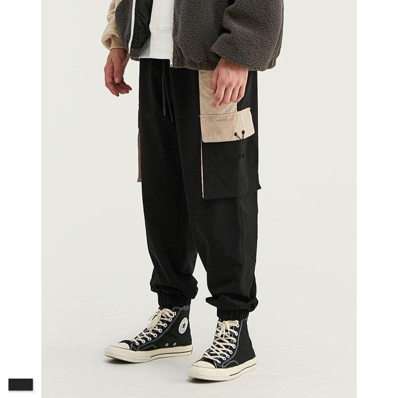 Contrast men's beamed trench coat - melvincucci