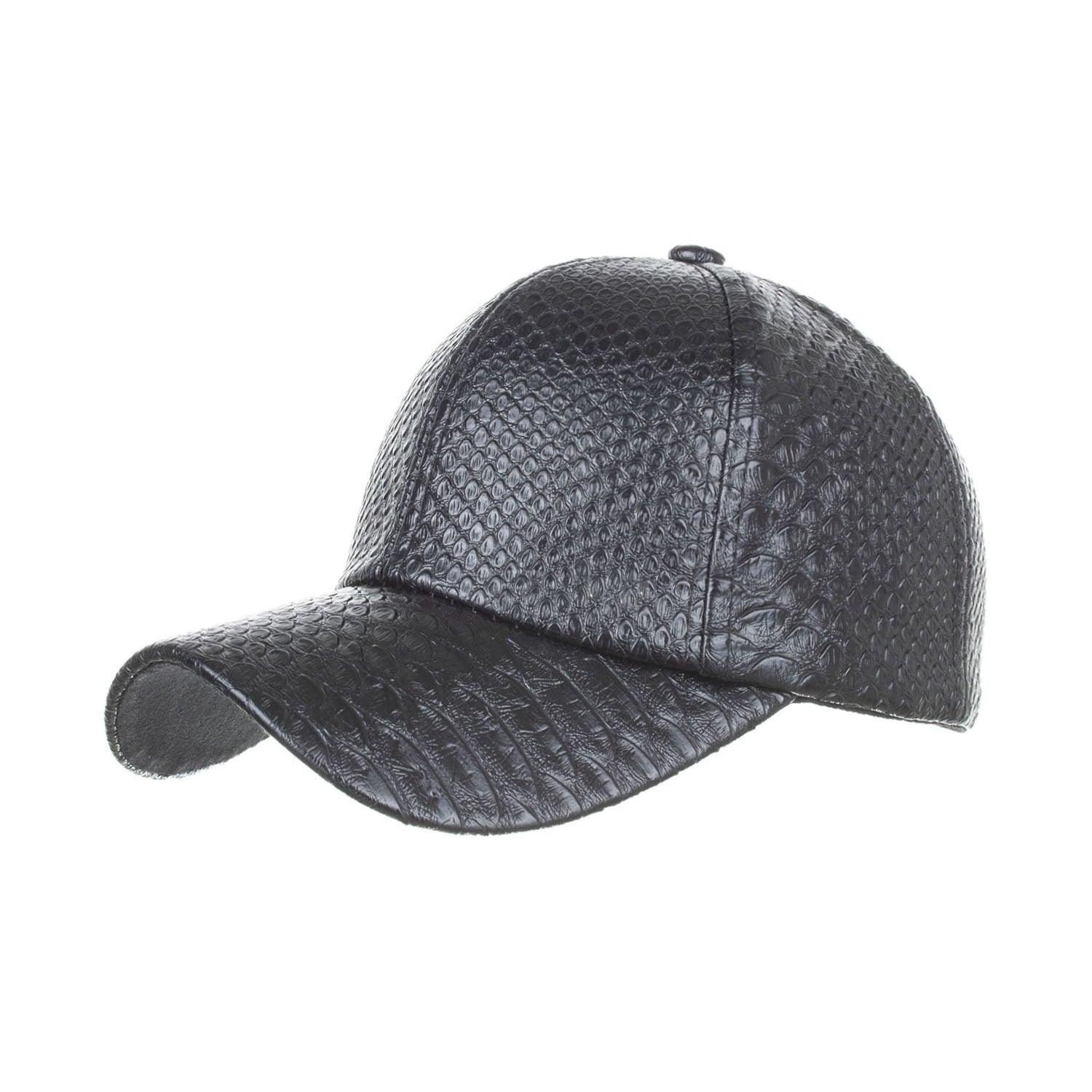 Cool!new fashion PU black Baseball Cap women Hats For men fall Leather cap Trucker cap casquette snapback winter for women - melvincucci