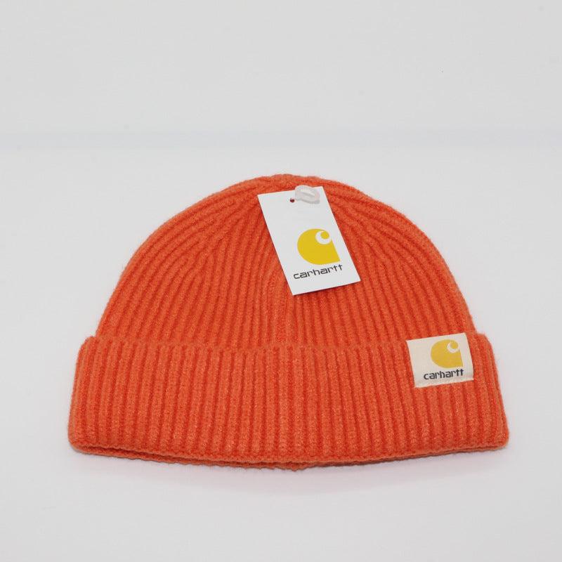 Core-spun yarn melon leather hat men and women cold hat - melvincucci