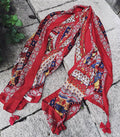 Cotton and linen scarf - melvincucci