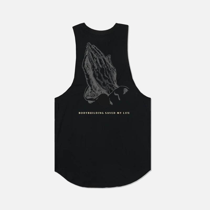 Cotton fitness vest sleeveless T-shirt men - melvincucci