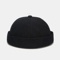 Cotton Retro Solid Color Light Board Landlord Hat Men - melvincucci