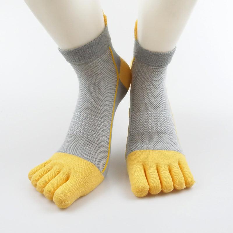 Cotton Toe Socks Men Boy To Protect Ankle Socks - melvincucci