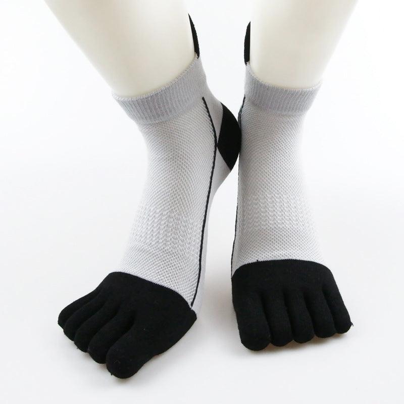Cotton Toe Socks Men Boy To Protect Ankle Socks - melvincucci