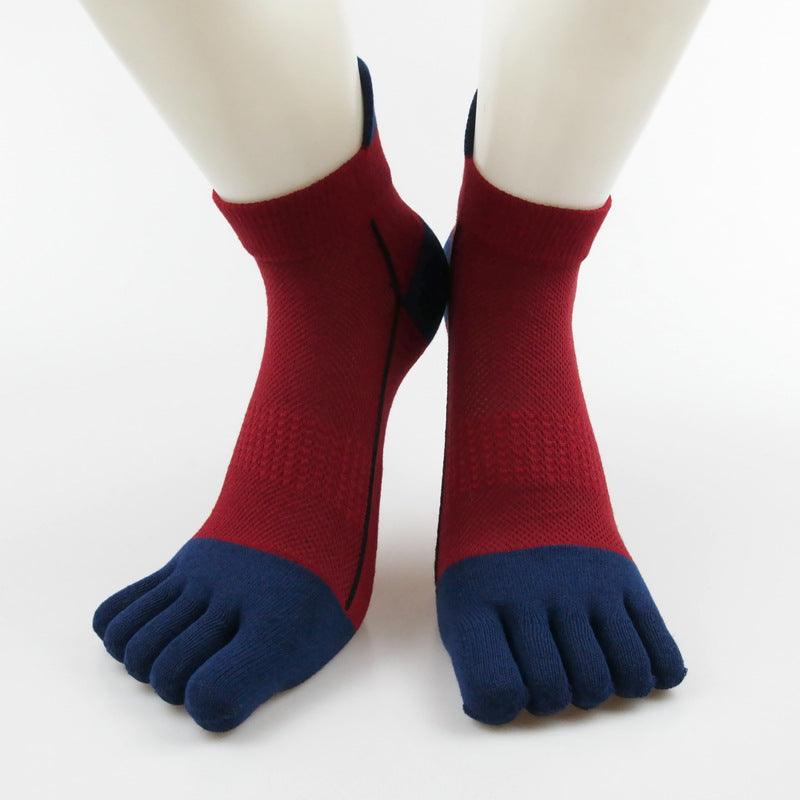 Cotton Toe Socks Men Boy To Protect Ankle Socks - melvincucci