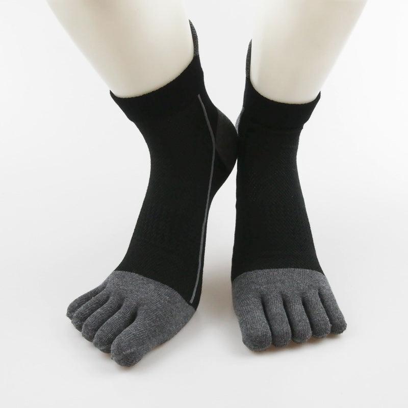 Cotton Toe Socks Men Boy To Protect Ankle Socks - melvincucci
