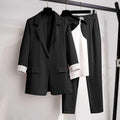 Covering Fleshy Temperament Loose And Thin Suit Thin Coat Suit Women - melvincucci