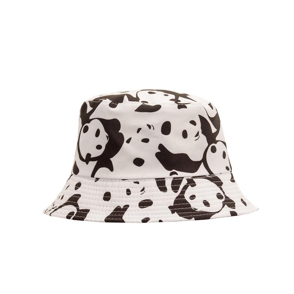 Cow Fisherman Hat Double-sided Men And Women - melvincucci