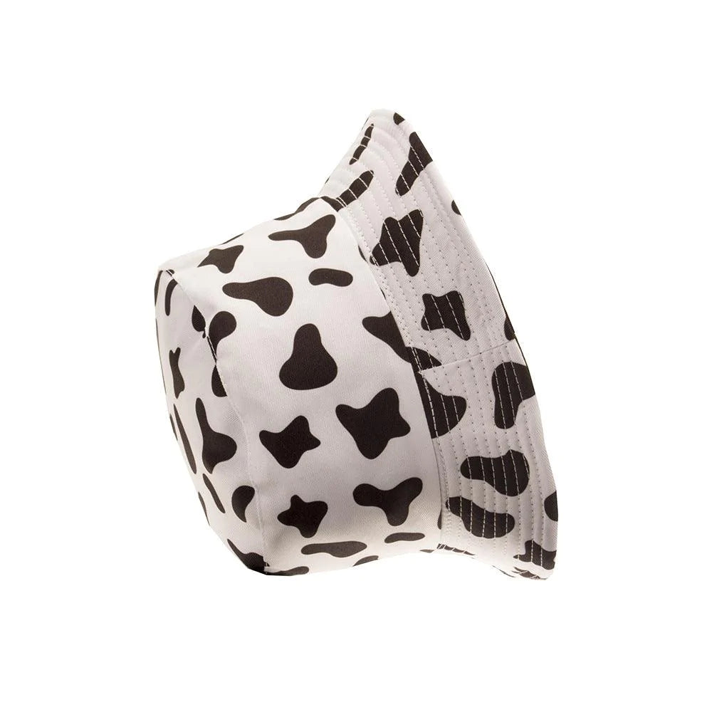 Cow Fisherman Hat Double-sided Men And Women - melvincucci