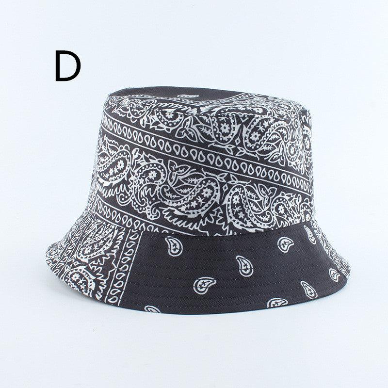 Cow Fisherman Hat Double-sided Men And Women - melvincucci