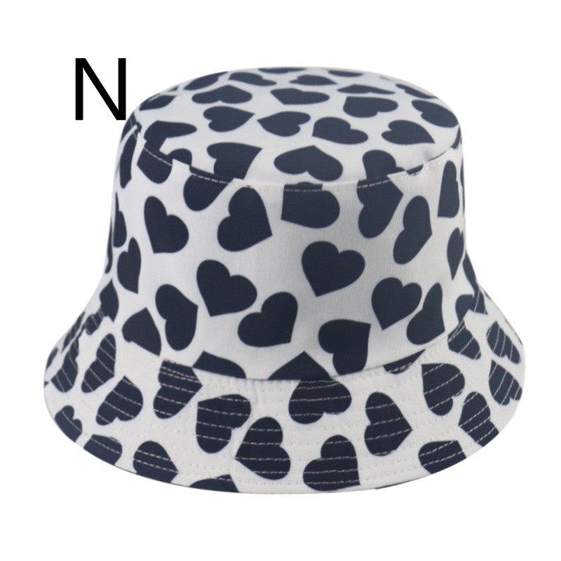Cow Fisherman Hat Double-sided Men And Women - melvincucci