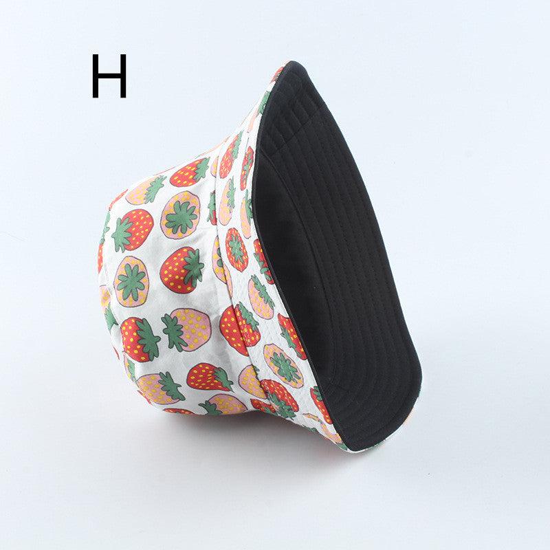 Cow Fisherman Hat Double-sided Men And Women - melvincucci