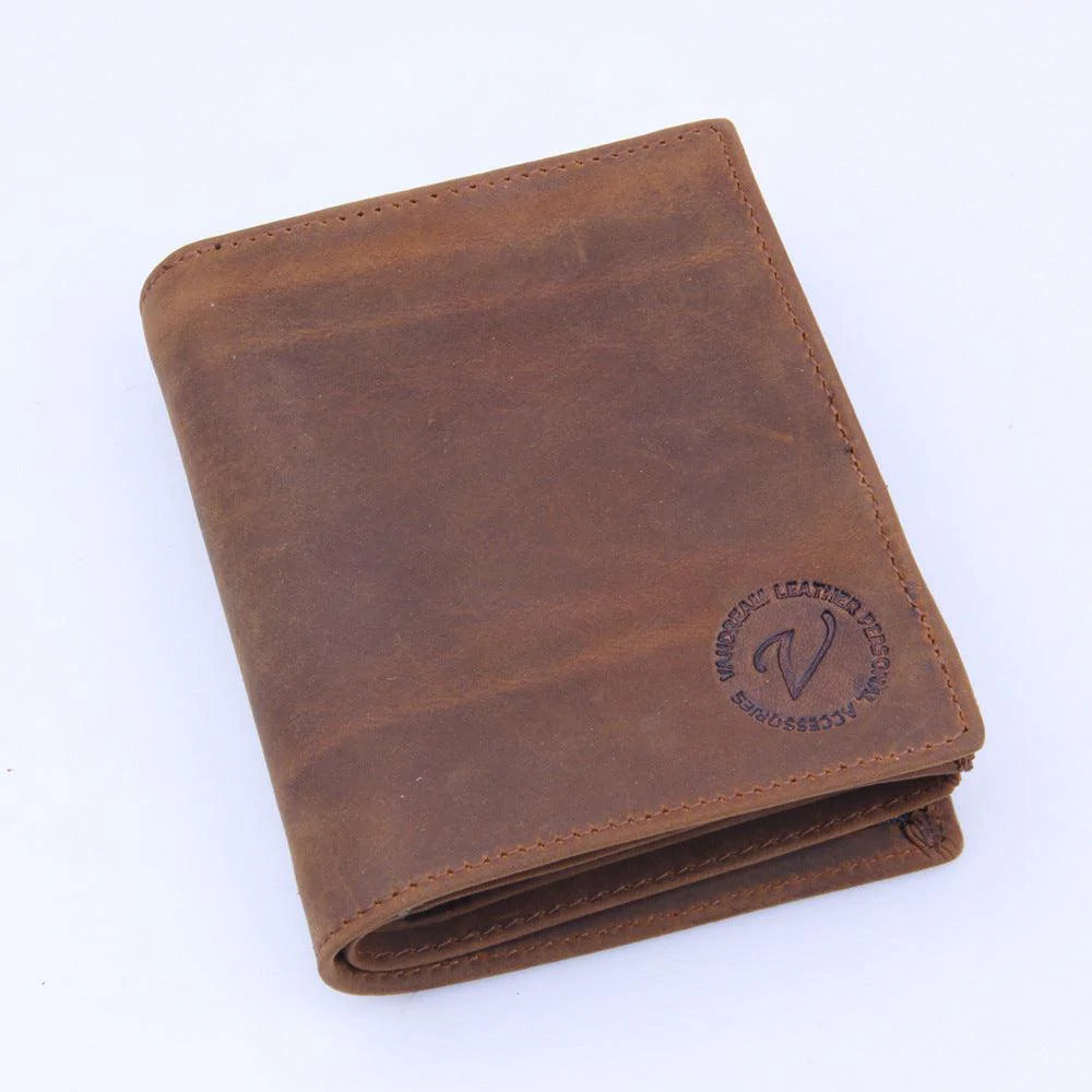 Crazy Horse Material Plus Wallet Wallet Large Capacity Men'S Wallet - melvincucci