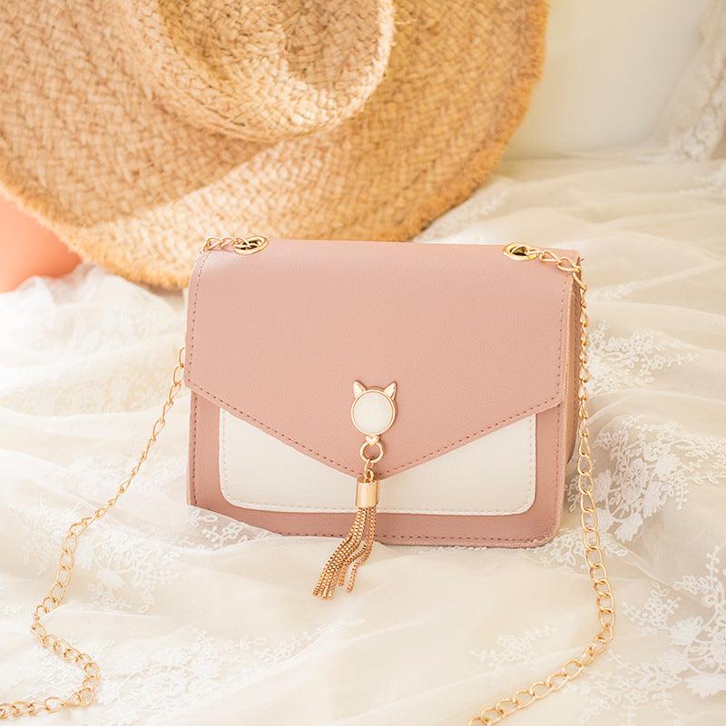 Crossbody Bags For Women 2021 Cat Lock Chain Messenger Bags - melvincucci