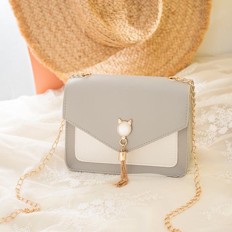 Crossbody Bags For Women 2021 Cat Lock Chain Messenger Bags - melvincucci