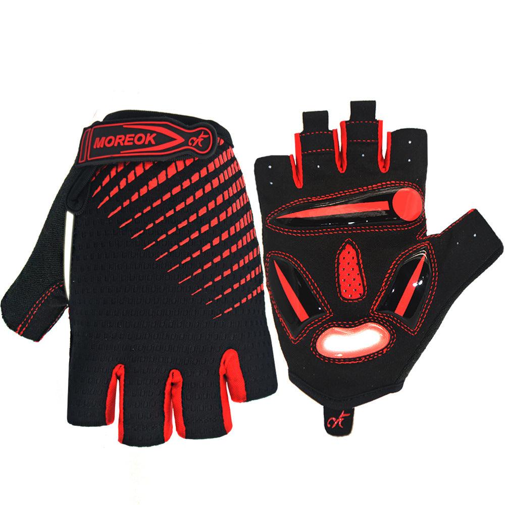 Cycling Gloves Bicycle Half Finger Gloves Men Women Summer - melvincucci