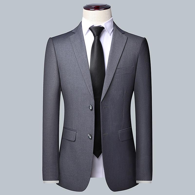 Casual Men's Suit Set Slim Fit Formal Groom Wedding Dress - melvincucci