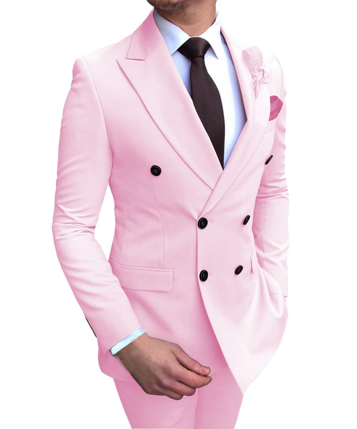 Suit Suit Men's Two-piece Groomsmen Costume Wedding - melvincucci