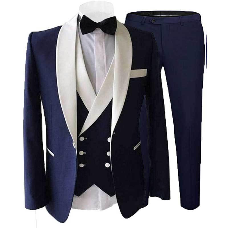 Lapel White Thin Loose-fitting Zipper Spot Casual Cotton Back Slit Men's - melvincucci