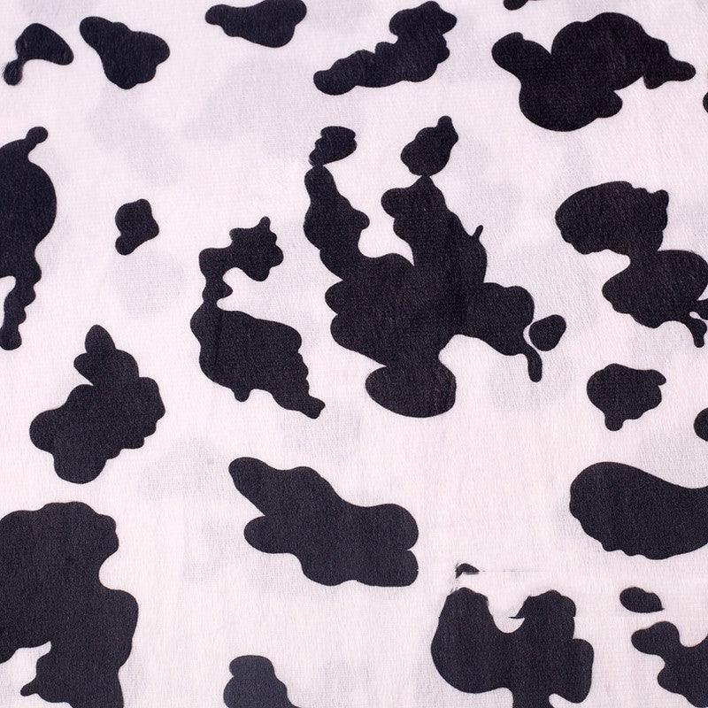 Short Plush Animal Print Fabric - melvincucci