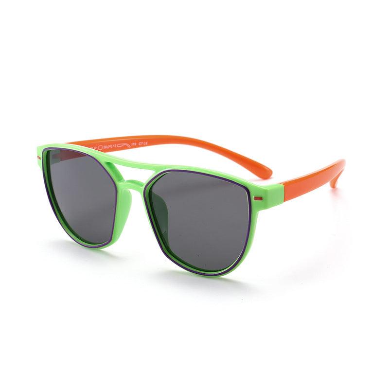 Silicone Material Fashion Trend Children's Sunglasses - melvincucci