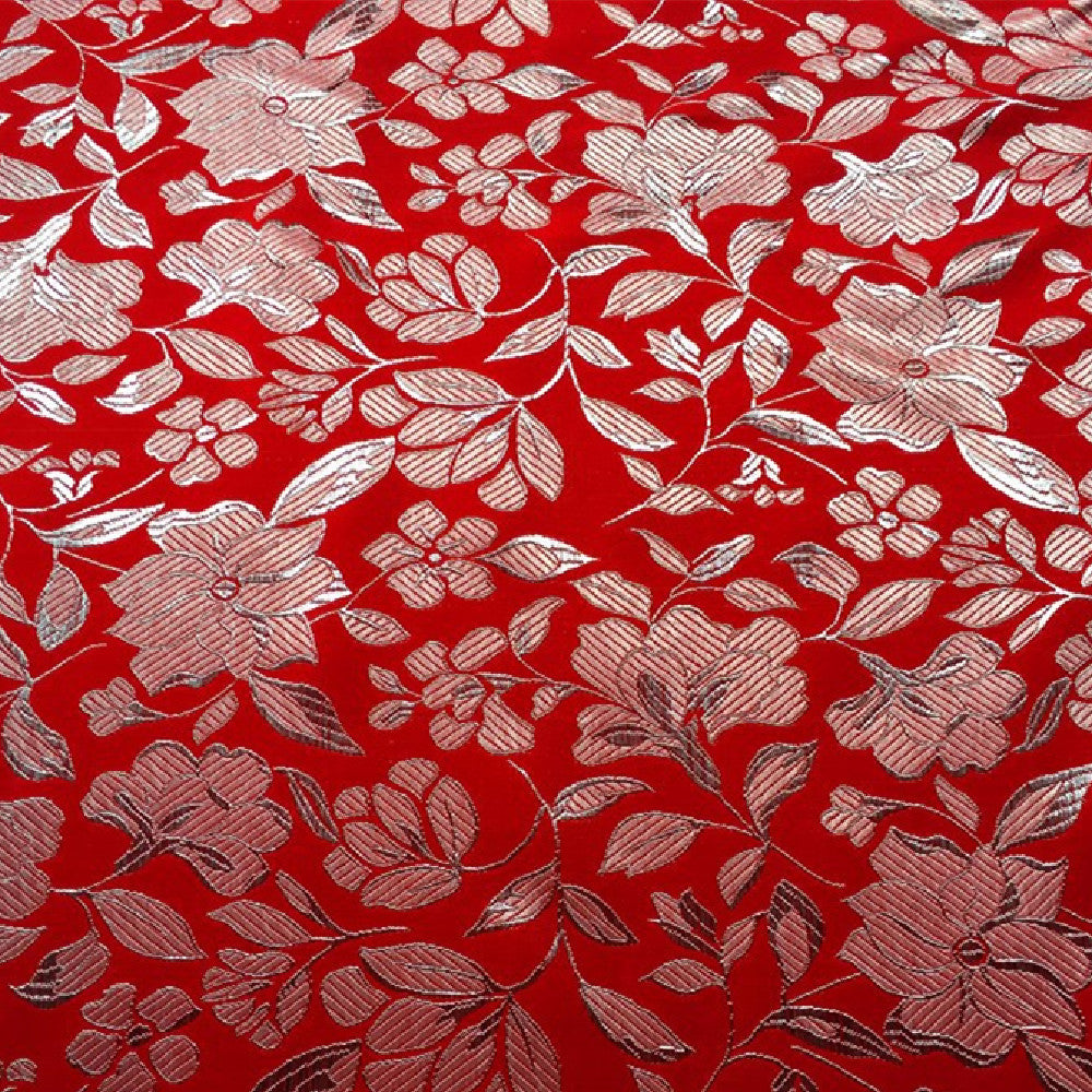 Jacquard Fabric Weaving Gold And Silver