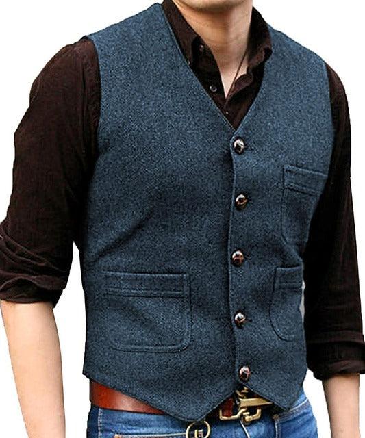 Roupa De Homens Tweed Jaqueta Steampunk Marrom Preta Estilo - melvincucci