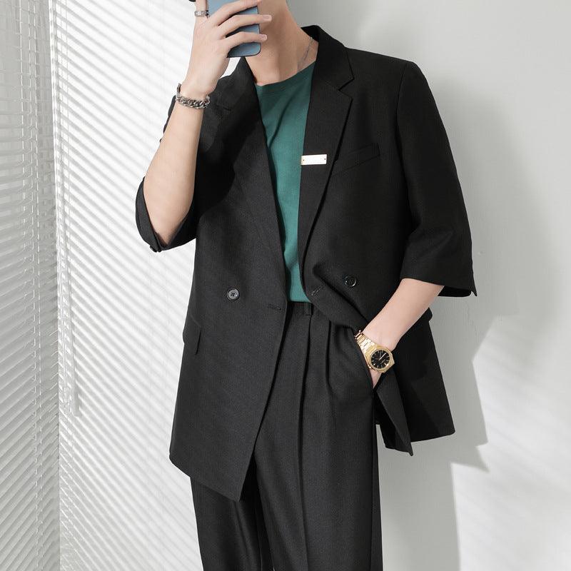 Two-piece Men's Drape Suit Men's Suit - melvincucci