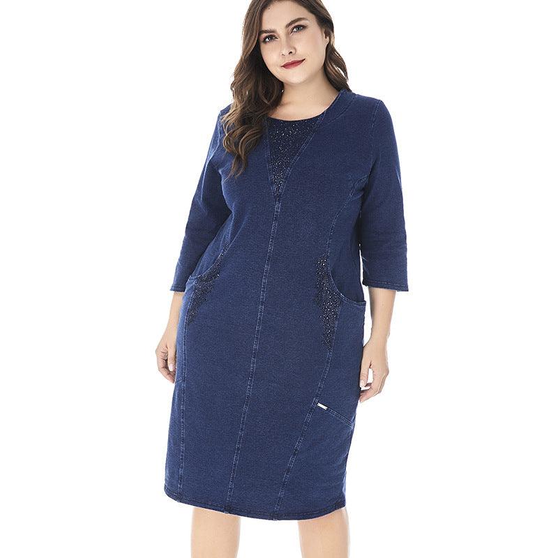 Denim dress - melvincucci