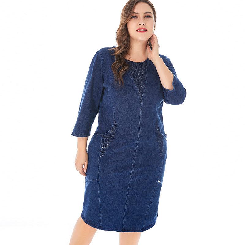 Denim dress - melvincucci