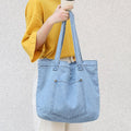 Denim handbag - melvincucci