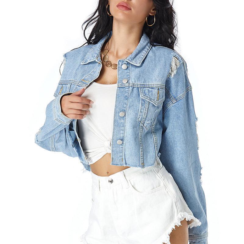 Denim Jacket Women European And American Foreign Trade - melvincucci