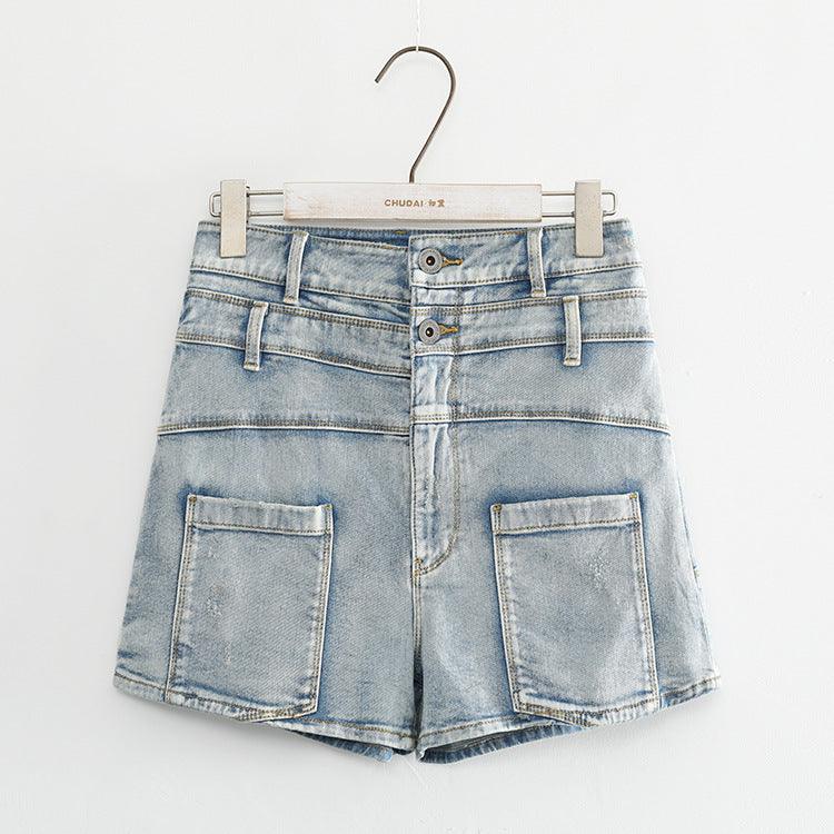 Denim shorts hot pants women - melvincucci