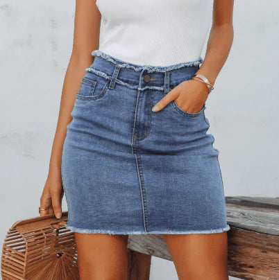 Denim skirt - melvincucci