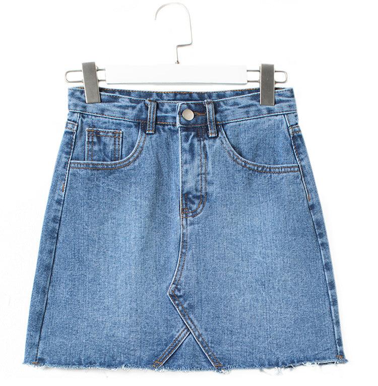 Denim skirt women - melvincucci