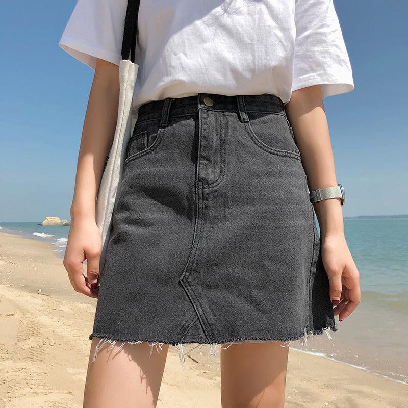 Denim skirt women - melvincucci