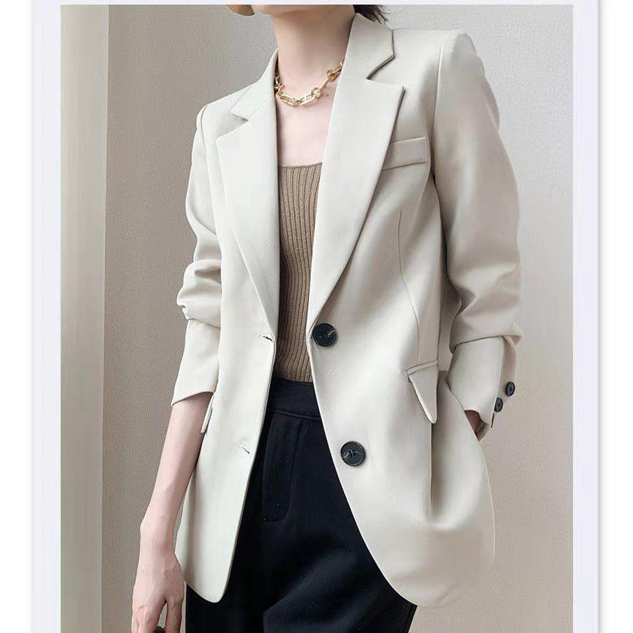 Design Sense Niche Suit Brown Small Suit Jacket Women - melvincucci