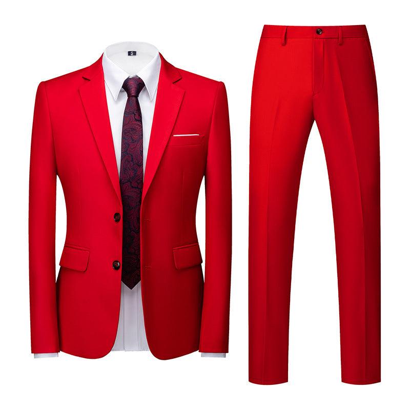 Men's Suit Wedding Two Button Two Piece Suit - melvincucci