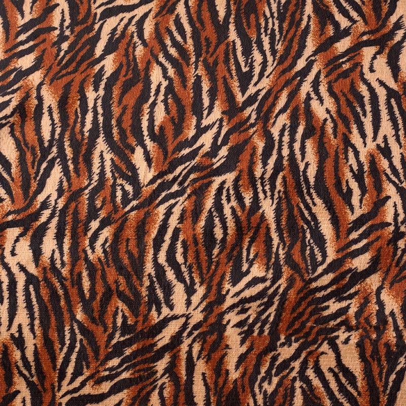 Short Plush Animal Print Fabric - melvincucci