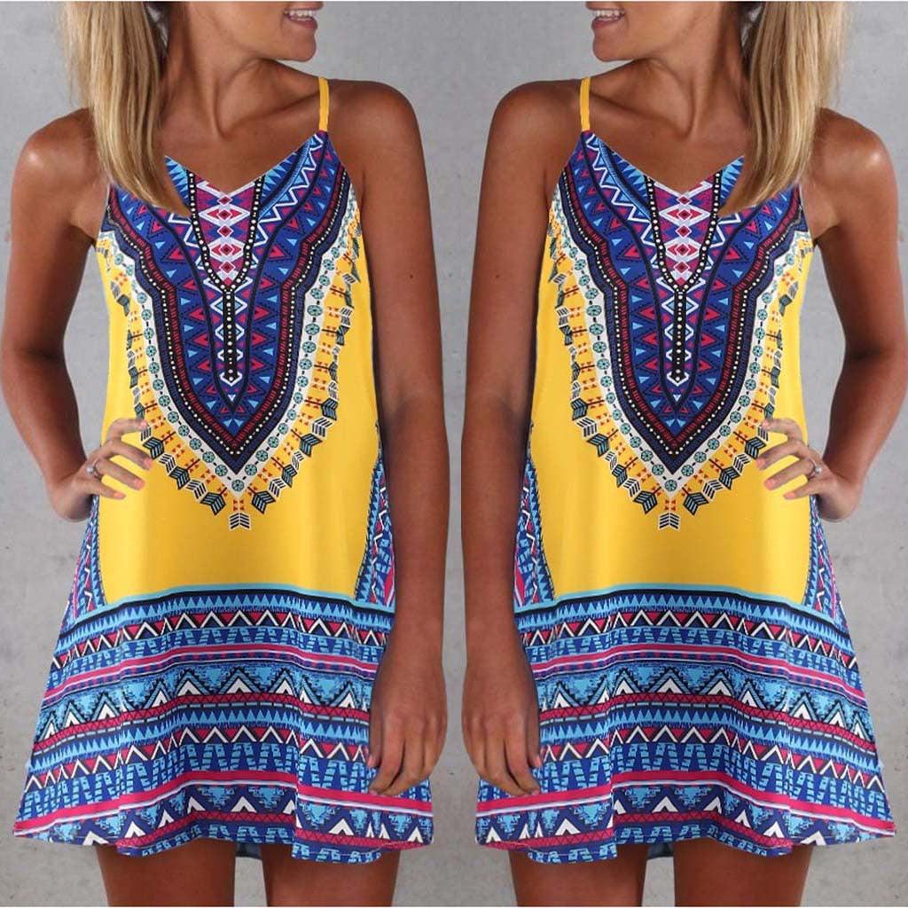 Digital printed suspender dress skirt - melvincucci