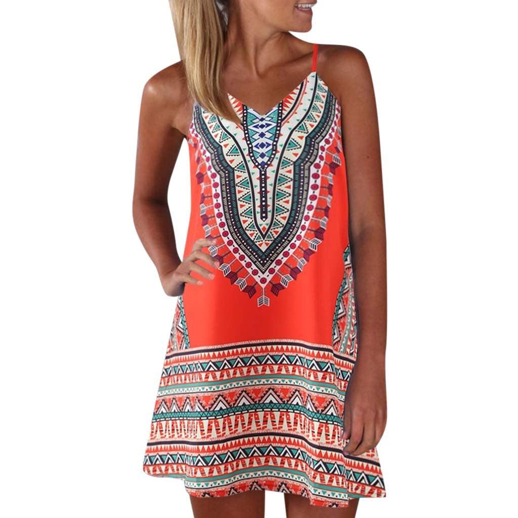 Digital printed suspender dress skirt - melvincucci