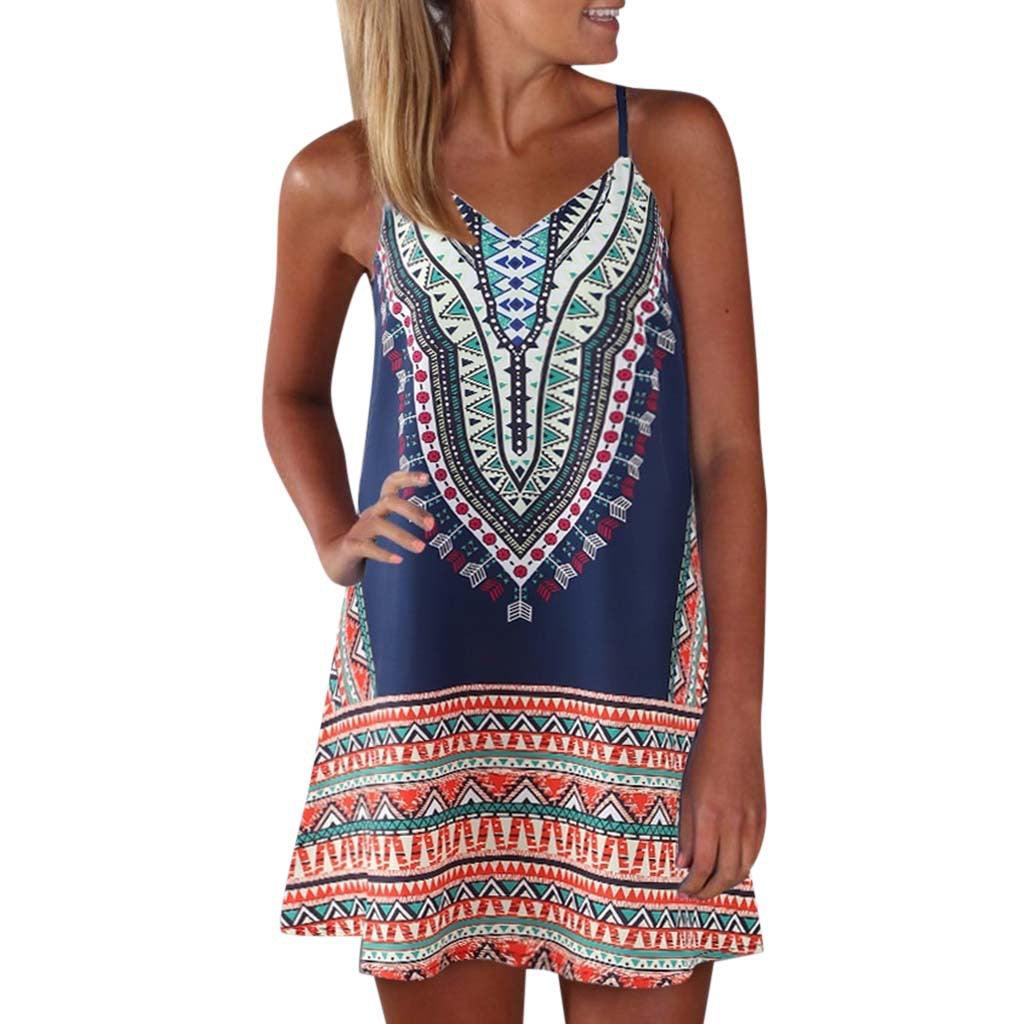 Digital printed suspender dress skirt - melvincucci