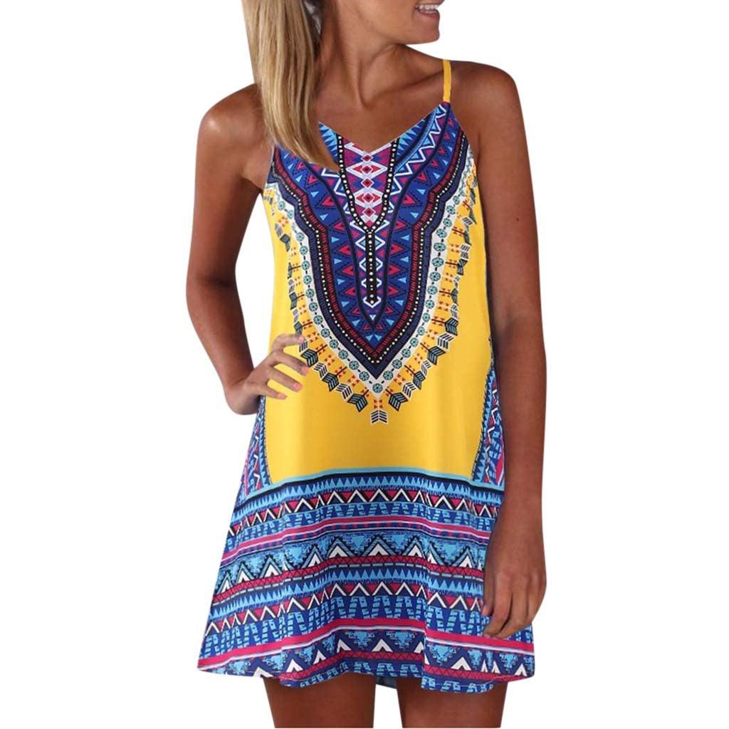Digital printed suspender dress skirt - melvincucci