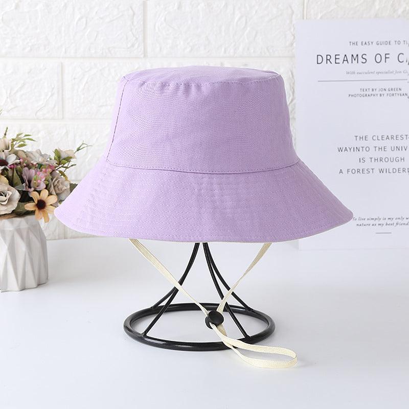 Double-Sided Men And Women Wind Rope Fisherman Hat Fashion Basin Hat Hat Outdoor Climbing Hat - melvincucci