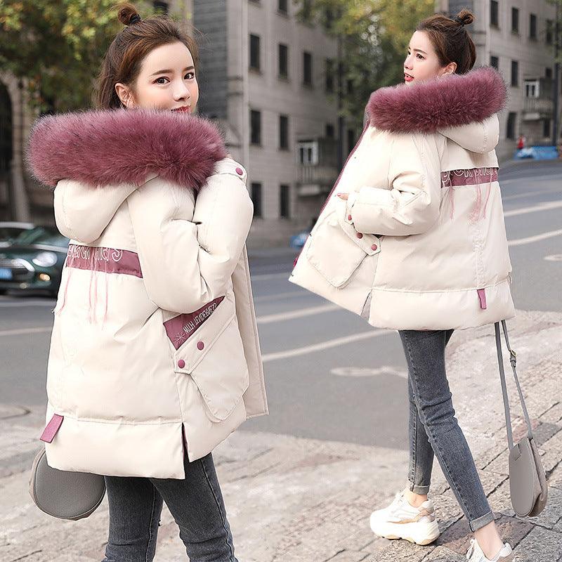 Down padded jacket women short 2021 new cotton jacket - melvincucci