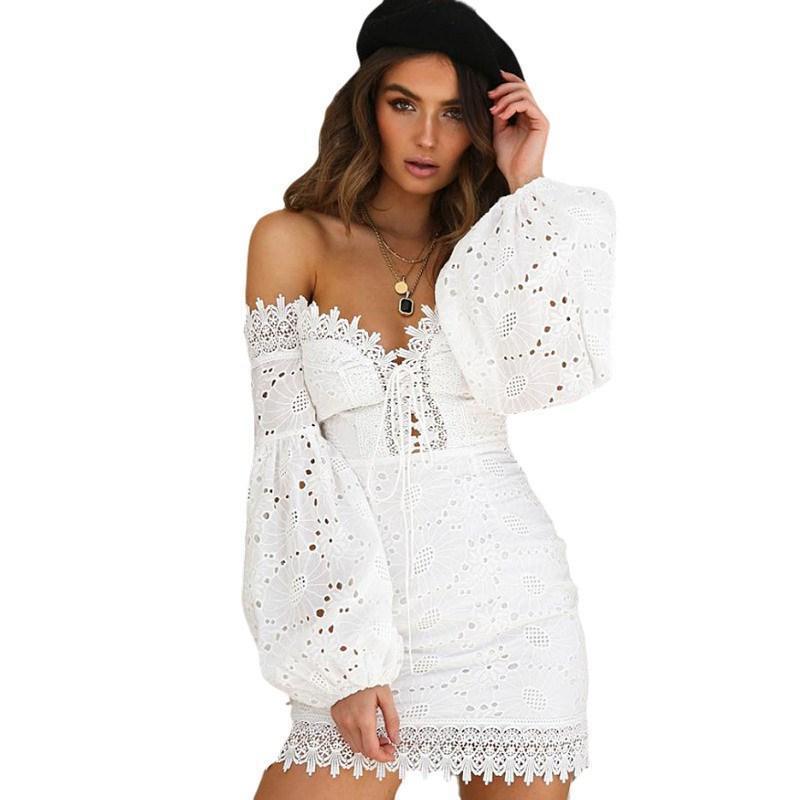 Dress 2109 Women's Lace Dress Women - melvincucci