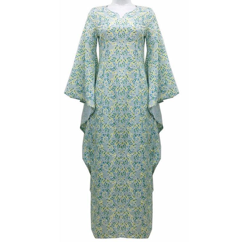 Dress Evening Dress Bat Sve Print Dress - melvincucci