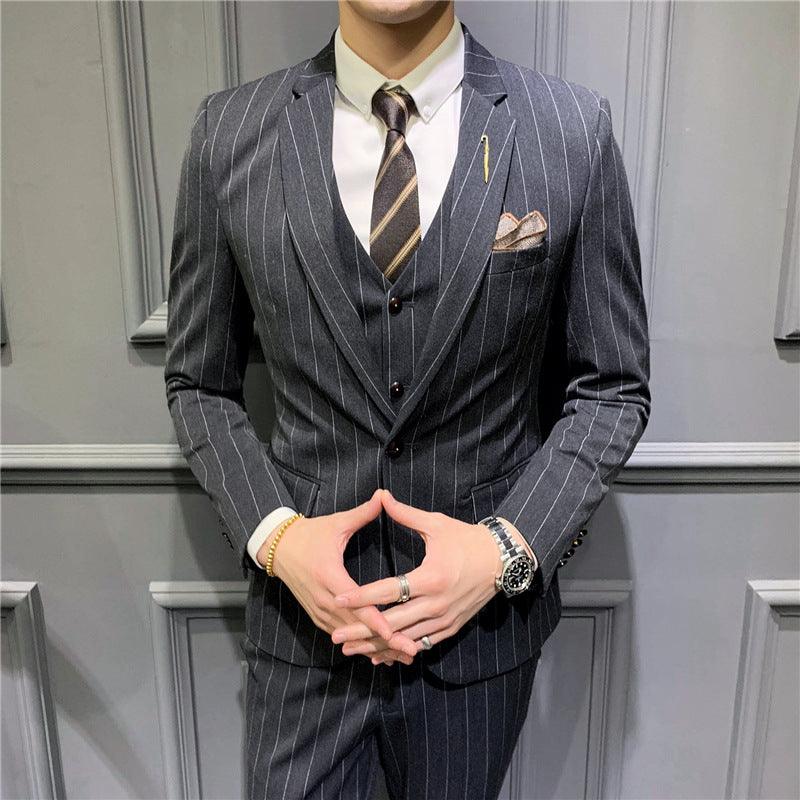 Slim Handsome Groomsmen Group Groom Wedding Dress England - melvincucci